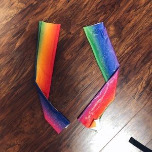 Rave rainbow arm sleeves